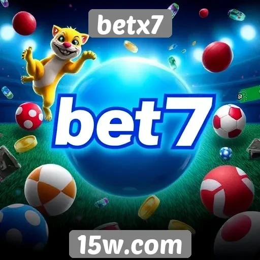 Variedade de jogos disponíveis no betx7